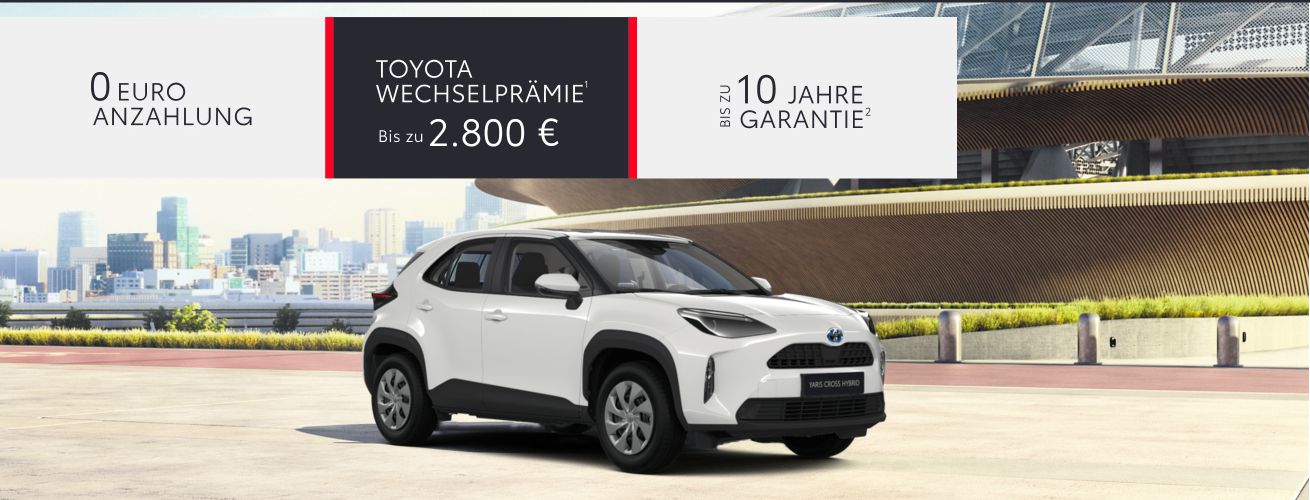 Das Sondermodell: Toyota Yaris Team Deutschland