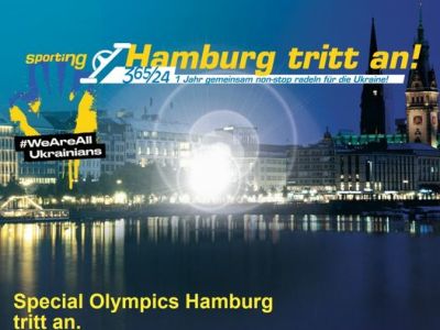 Special Olympics Hamburg und S+K radeln für die Ukraine