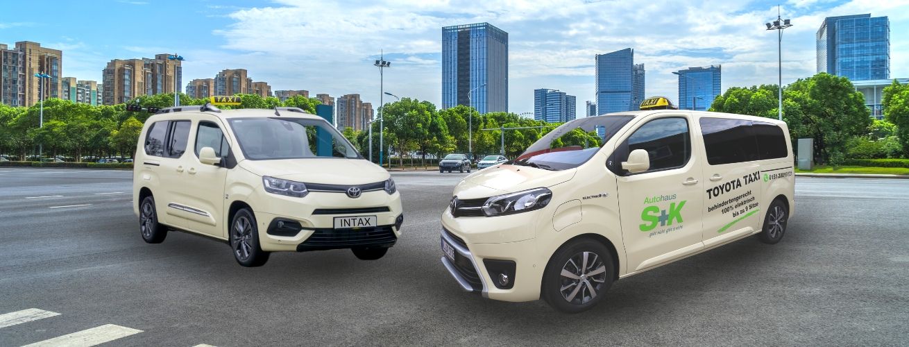 Behindertenausbau für Toyota Taxis mit AMF-Bruns