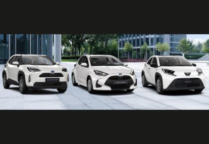 Toyota Alltagshelden mit Aygo X, Yaris und Yaris Cross