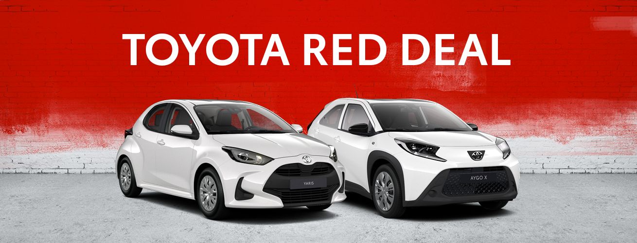 Tolle Neuwagenangebote im Toyota Red Deal