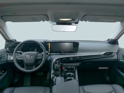 Toyota Mirai als Wasserstoff-Taxi Ausstattung